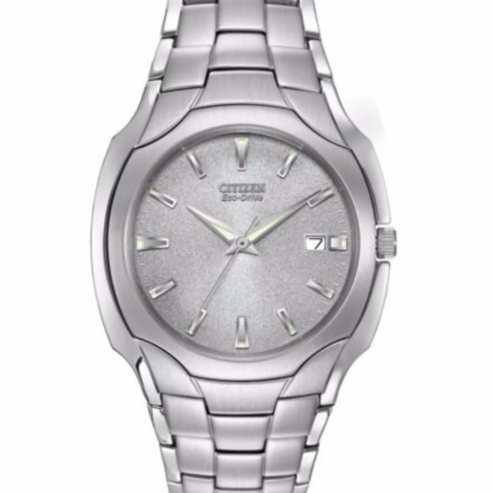 SALE! Citizen Eco Silver Tone 42mm Watch